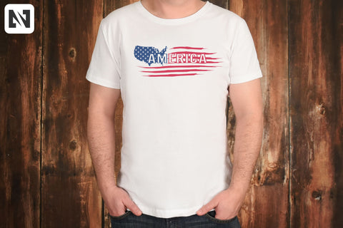 American Flag Svg, Distressed USA Flag Svg, Grunge Flag Svg SVG Pinoyart Kreatib 