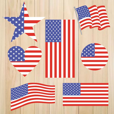 American Flag SVG, Distressed USA flag SVG Yuliya 