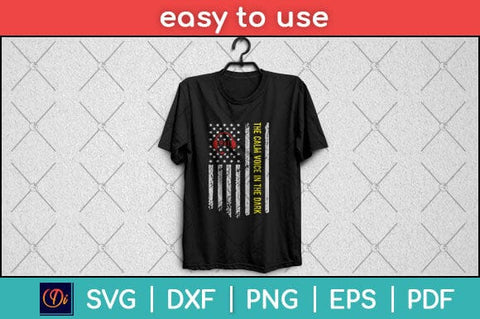 American Flag The Calm Voice In The Dark Svg Design SVG artprintfile 