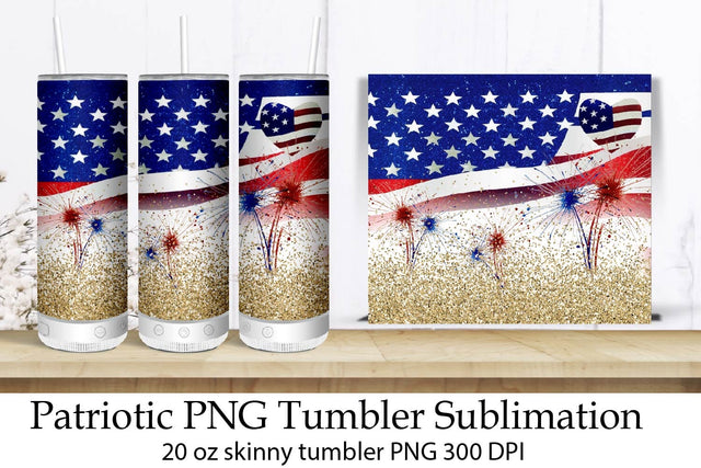 American flag tumbler. Patriotic PNG Tumbler Sublimation. Sublimation Samaha Design 