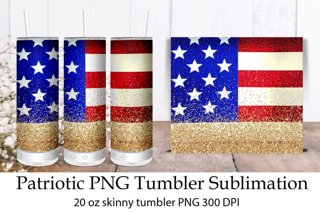 American flag tumbler. Patriotic PNG Tumbler Sublimation. Sublimation Samaha Design 