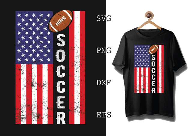 American Football Flag Svg, Football Season Svg, Football Team Svg, American Football Team Svg SVG DesignTShirt 