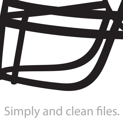 American football helmet SVG TribaliumArtSF 