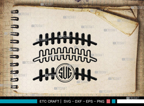 American Football Monogram, American Football Silhouette, American Football SVG Cut Files, Football Silhouette, Heart Shape Ball Svg, Sports Svg, Football Svg, SB00100 SVG ETC Craft 