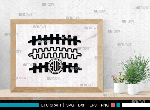 American Football Monogram, American Football Silhouette, American Football SVG Cut Files, Football Silhouette, Heart Shape Ball Svg, Sports Svg, Football Svg, SB00100 SVG ETC Craft 