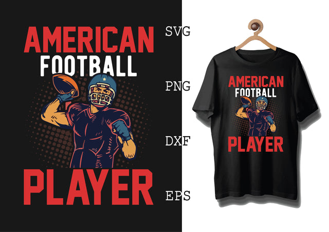 American Football Player Svg, Football Season Svg, Football Team Svg, American Football Team Svg SVG DesignTShirt 