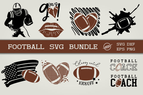 American Football SVG bundle SVG Boertiek 