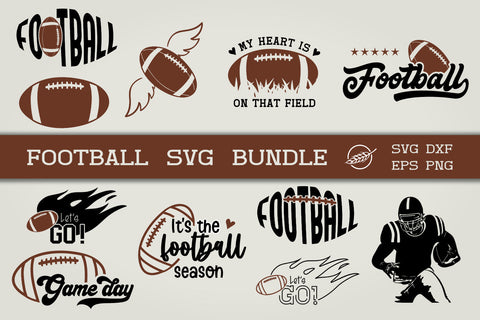 American Football SVG bundle SVG Boertiek 