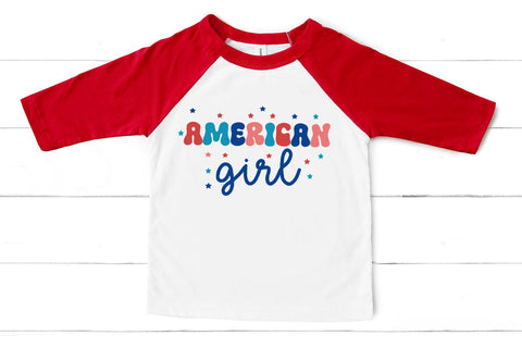American Girl I 4th of July Sublimation I Patriotic PNG Sublimation Happy Printables Club 