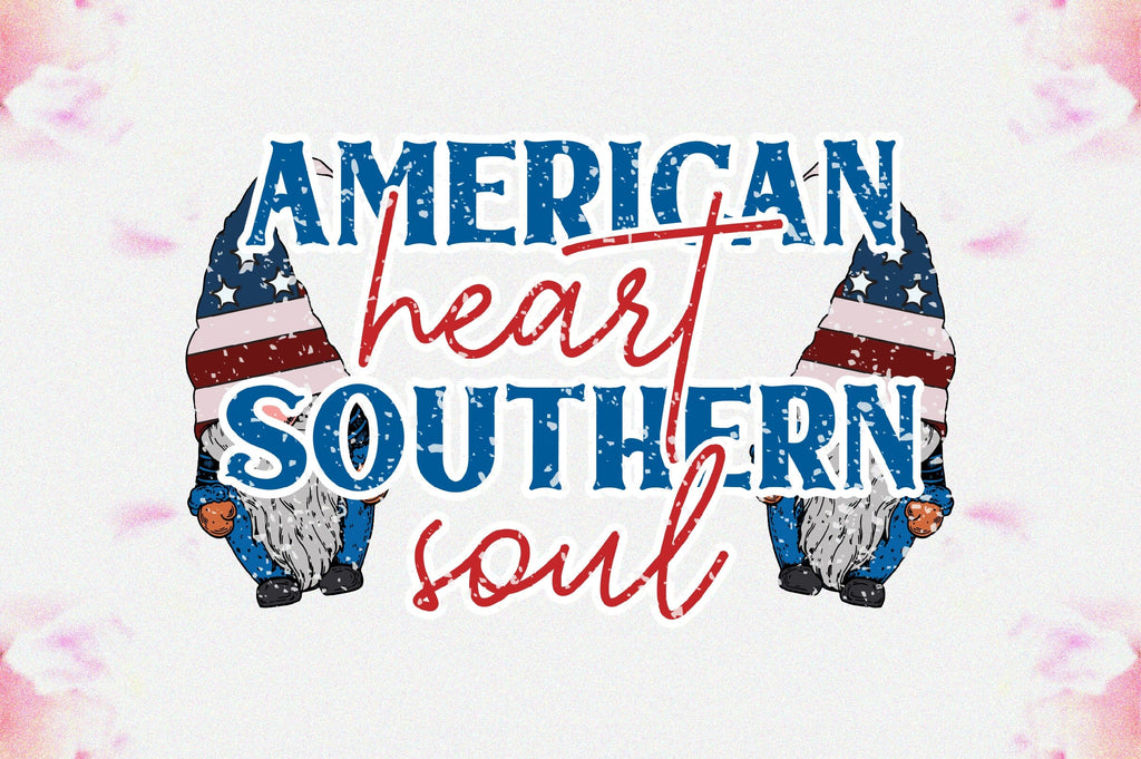American Heart Southern Soul Sublimation - So Fontsy
