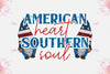 American Heart Southern Soul Sublimation - So Fontsy