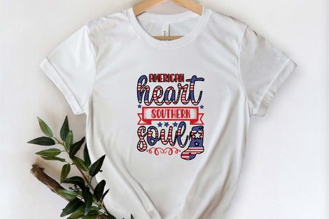 American Heart Southern Soul Sublimation SVGArt 