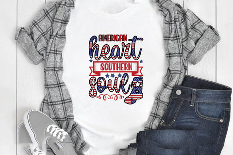 American Heart Southern Soul Sublimation SVGArt 