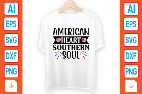 American Heart Southern Soul SVG Craftlabsvg24 