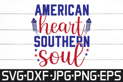 American heart southern soul SVG cut files SVG md faruk hossain 