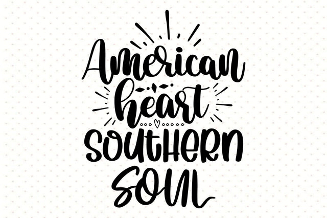 american heart southern soul SVG orpitasn 