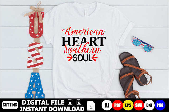 American Heart Southern Soul SVG Shahin alam 