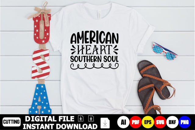 American Heart Southern Soul SVG Shahin alam 
