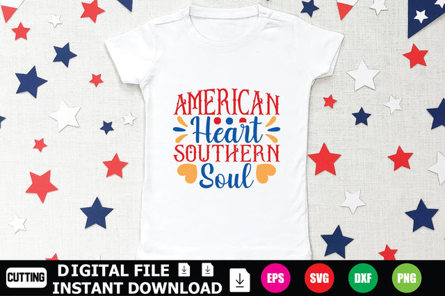 American Heart Southern Soul SVG Shahin alam 