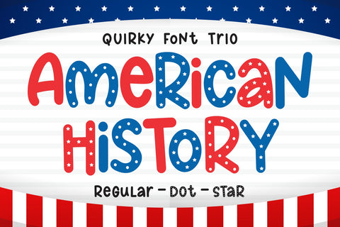AmericaN History Font Mozarella 