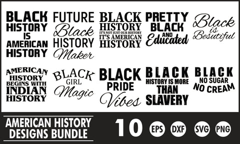 American History SVG Designs Bundle SVG PatternFeed8 