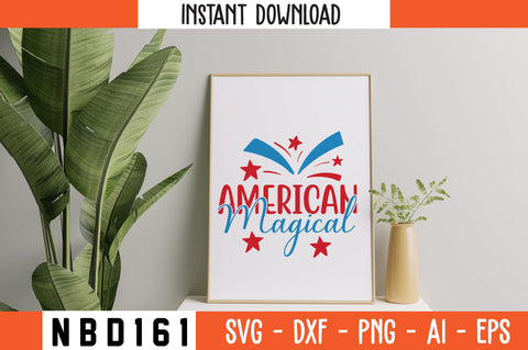American Magical Svg Design SVG Nbd161 