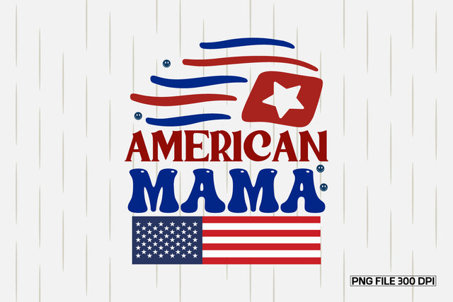 American Mama-01 Sublimation designmaster24 