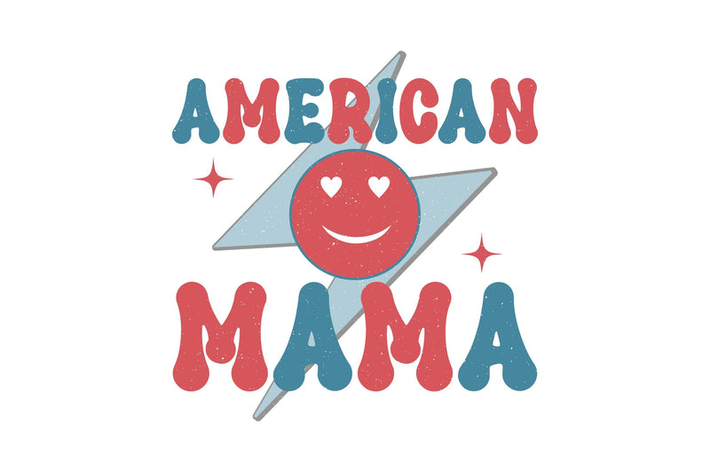 american mama-1 Sublimation Creativeart88 