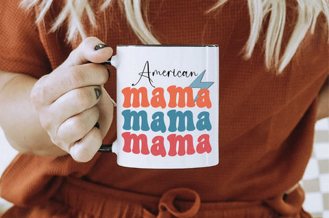 American Mama-2 Sublimation Creativeart88 