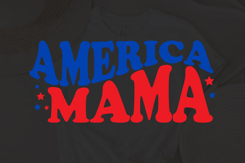 American Mama 4th Of July, Retro USA, American Mama, Fourth Of July Sublimation Design, boho mama png, retro 4th of July, digital download SVG Fauz 