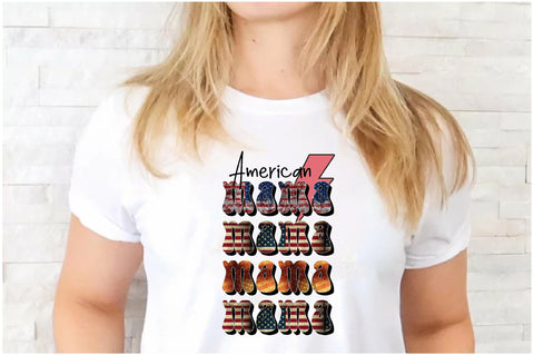 American Mama 4th of July Sublimation Sublimation Jagonath Roy 