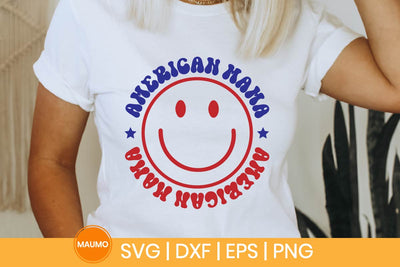 American mama, 4th of July svg quote SVG Maumo Designs 