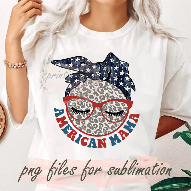 American Mama Design Png, Retro Smiley Face Leopard Png, Mama 4th of July Png, Mama Patriotic Sublimation Png, Mama American Flag Sublimation Design, Instant Download Sublimation PrintingLife 