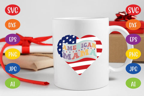 American Mama Retro SVG SVG MStudio 