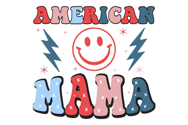 American Mama Sublimation Creativeart88 