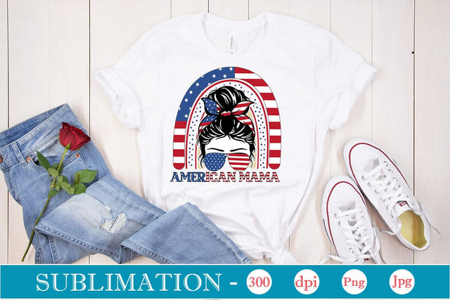 American Mama Sublimation SVGs,Quotes and Sayings,Food & Drink,On Sale, Print & Cut Sublimation DesignPlante 503 