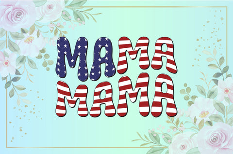 American Mama Vol-2 Sublimation Creativeart88 