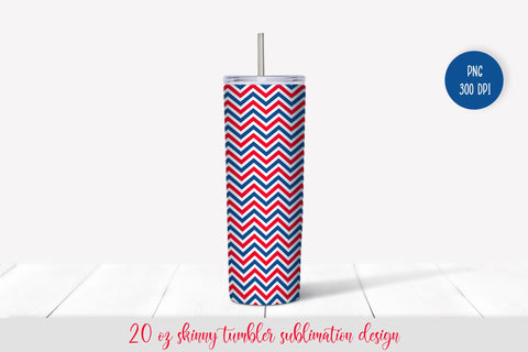 American Patriotic Tumbler Sublimation Design Sublimation Vera Fedorova 