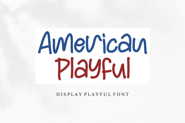 American Playful Font Afandi Studio 