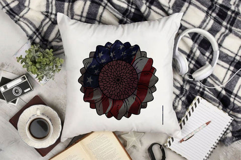 American Sunflower Sublimation Sublimation Rupkotha 