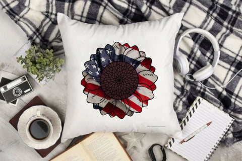 American Sunflower Sublimation Sublimation Rupkotha 