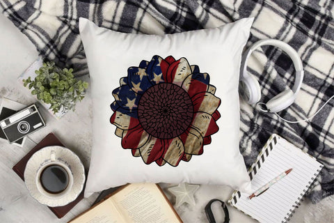 American Sunflower Sublimation Sublimation Rupkotha 