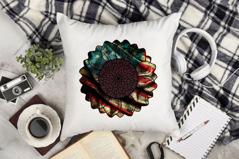 American Sunflower Sublimation Sublimation Rupkotha 