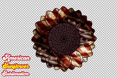 American Sunflower Sublimation Sublimation Rupkotha 