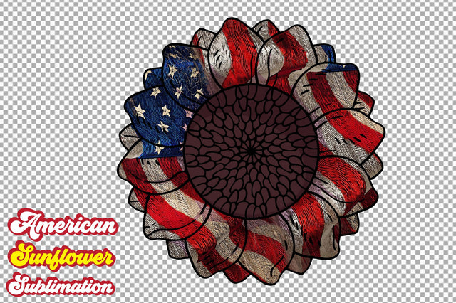 American Sunflower Sublimation Sublimation Rupkotha 