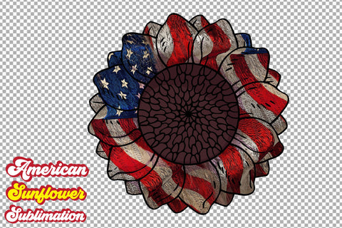 American Sunflower Sublimation Sublimation Rupkotha 