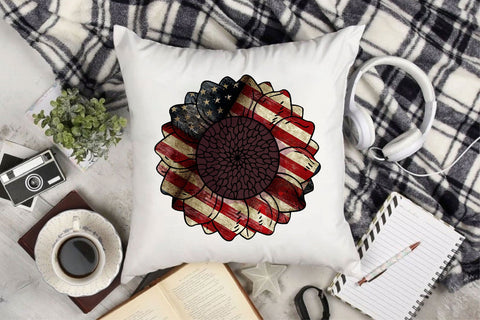 American Sunflower Sublimation Sublimation Rupkotha 