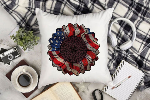 American Sunflower Sublimation Sublimation Rupkotha 