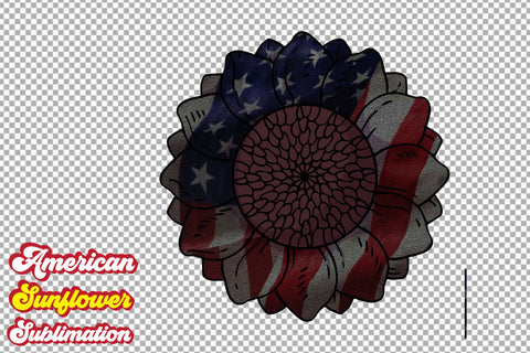 American Sunflower Sublimation Sublimation Rupkotha 