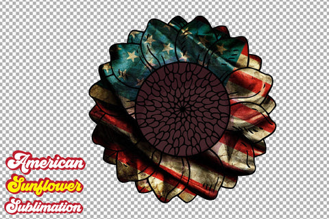 American Sunflower Sublimation Sublimation Rupkotha 